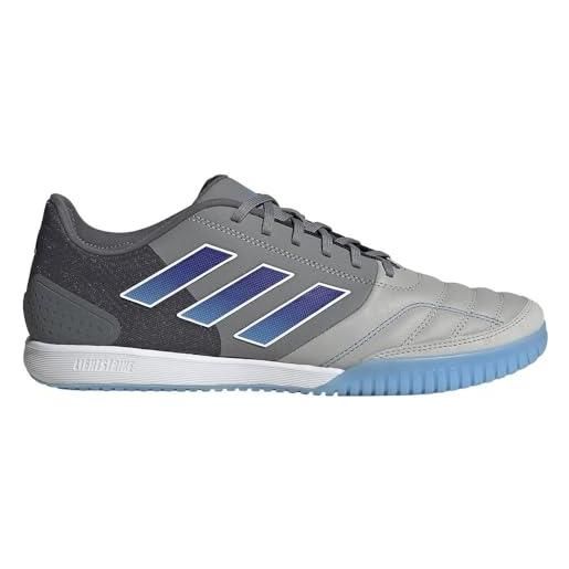 adidas unisex - adulto top sala competition indoor boots, grey three/blue burst/lucid blue, 46 eu