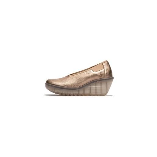 Fly London yoza438fly, wedges donna, sahara, 42 eu