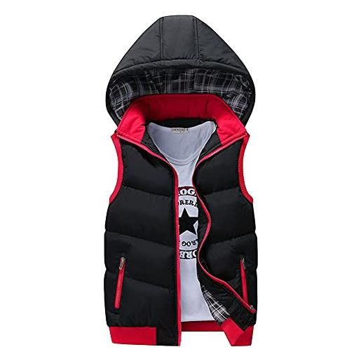 Gilet Piumino Uomo Evoga - Slim Fit, Impermeabile, Antivento, Con Cappuccio E Tasche Con Zip - Foto 5