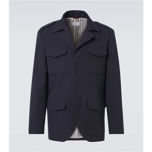 Brunello Cucinelli giacca in misto cotone