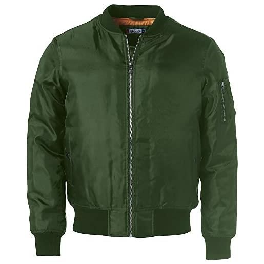 Cli. Que bomber uomo, verde (verde militare), xl