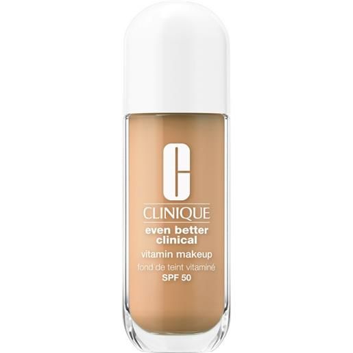 CLINIQUE even better clinical™ vitamin makeup spf50 light medium cool 04 fondotinta idratante 30 ml illuminante fluido spf