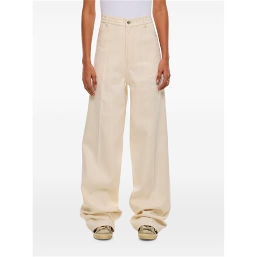 Setchu jeans a gamba ampia - toni neutri