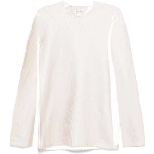 Comme Des Garçons Shirt maglione a maglia spessa - toni neutri