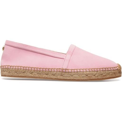 Bally espadrillas con placca logo - rosa