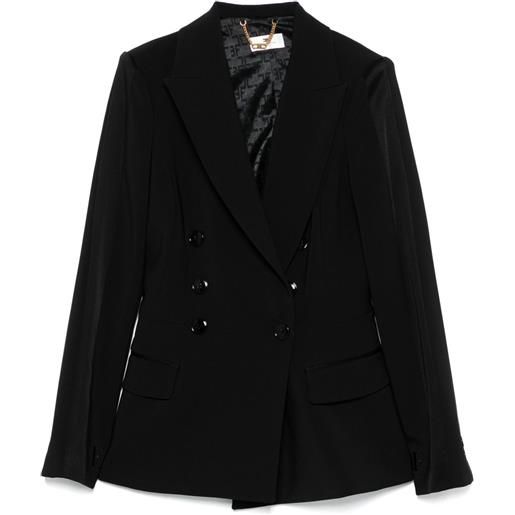 Elisabetta Franchi blazer doppiopetto - nero