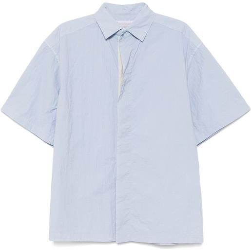Kolor giacca-camicia a maniche corte - blu