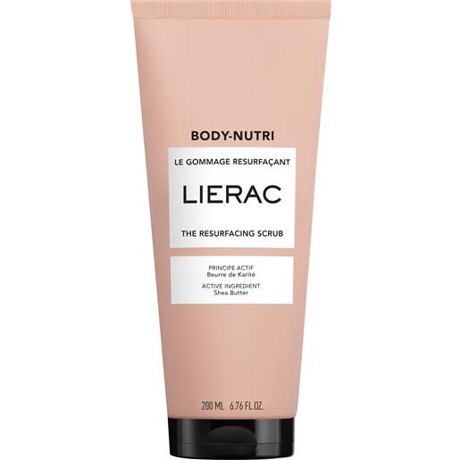 Lierac body nutri gommage corpo rigenerante esfoliante e levigante 200 ml