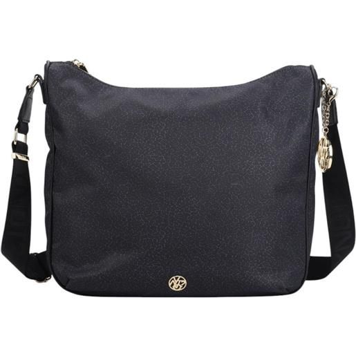 Y Not y-not hobo large in nylon con stampa tono su tono