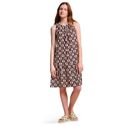 Regatta abito estivo da donna orla kiely con motivo audace - fiori alti neri - 10, fiori alti neri, 42