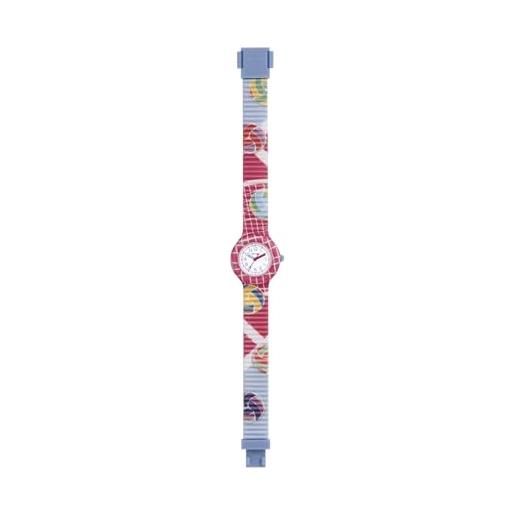 HIP HOP, collezione kids fun, orologio bambina volleyball con cinturino in silicone intercambiabile, colori vibranti e duraturi, cassa 28 mm, resistente all'acqua, lunghezza regolabile 23.4 cm