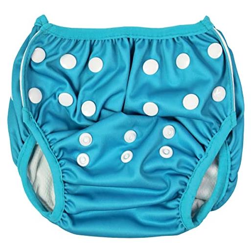 Splash About pannolino da nuoto regolabile in taglia, blu, 1-3 anni