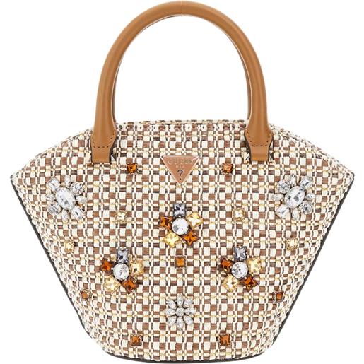 guess hwwe9528750 - borsa - guess marrone
