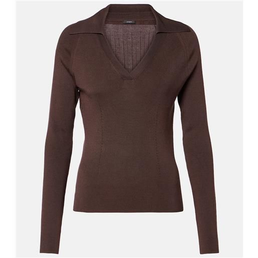 Joseph polo in maglia a coste