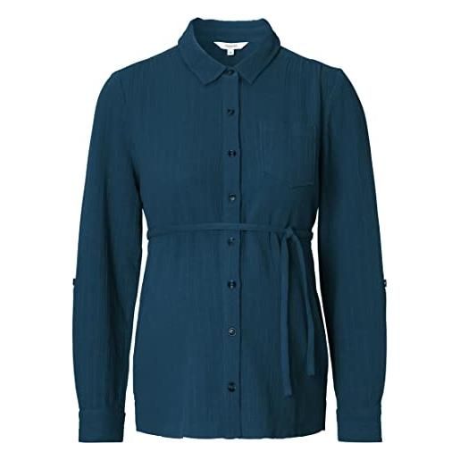 Noppies blouse orean nursing-maglia a maniche lunghe camicia da donna, moonlit ocean-p985, 42