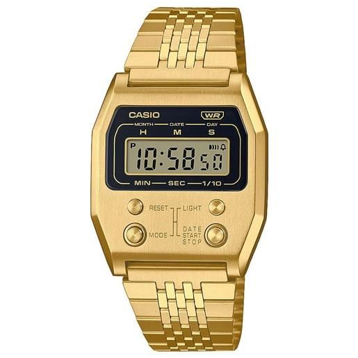 Casio vintage oro orologio unisex a1100g-5ef