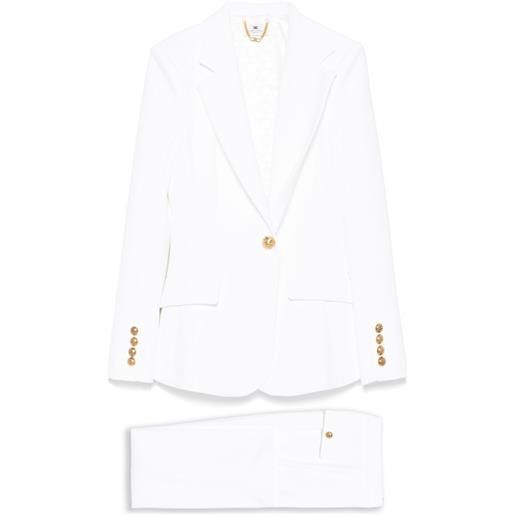 Elisabetta Franchi completo monopetto - bianco