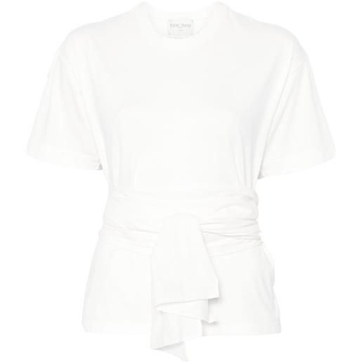 Forte Forte t-shirt a portafoglio - bianco