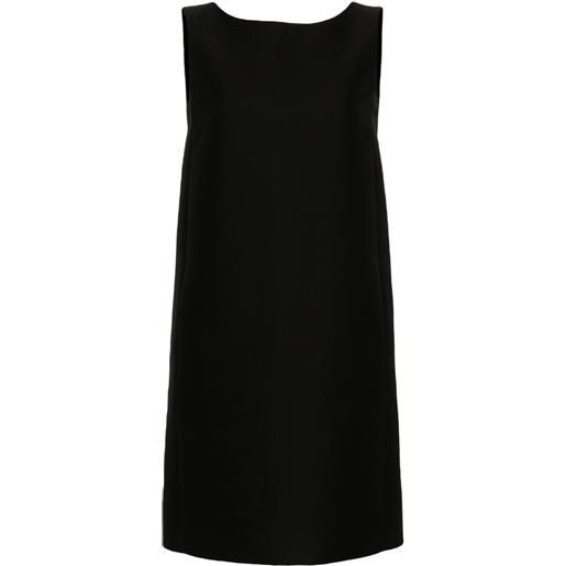 Moschino abito midi smanicato - nero