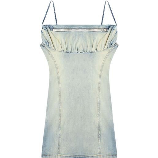 Diesel abito corto de-ellit-s - blu