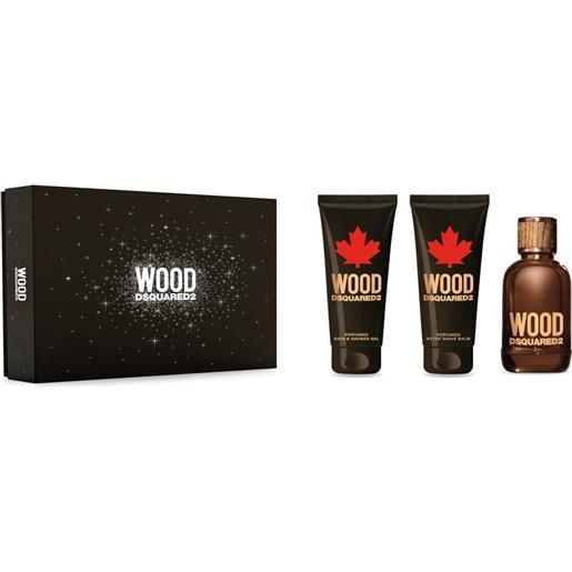 Dsquared² cofanetto wood pour homme