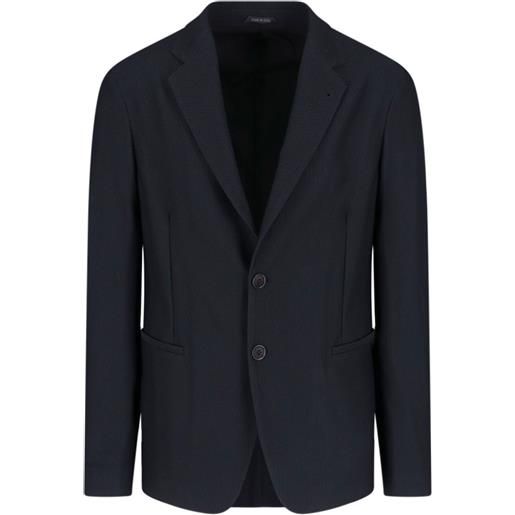Giorgio Armani blazer monopetto - nero