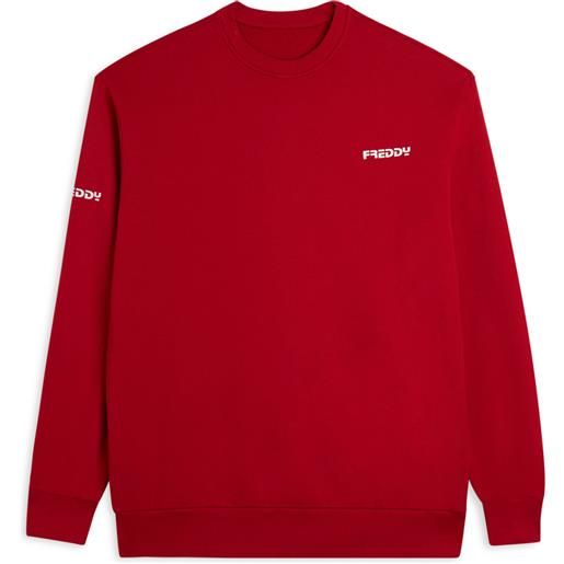 Freddy felpa comfort unisex in french terry elasticizzato