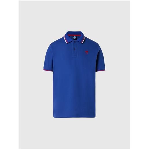 North Sails - polo con dettagli a righe