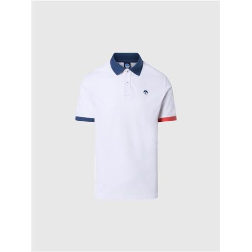 North Sails - polo con dettagli a contrasto