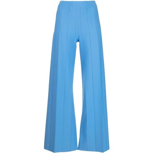 MRZ pantaloni crop sartoriali - blu