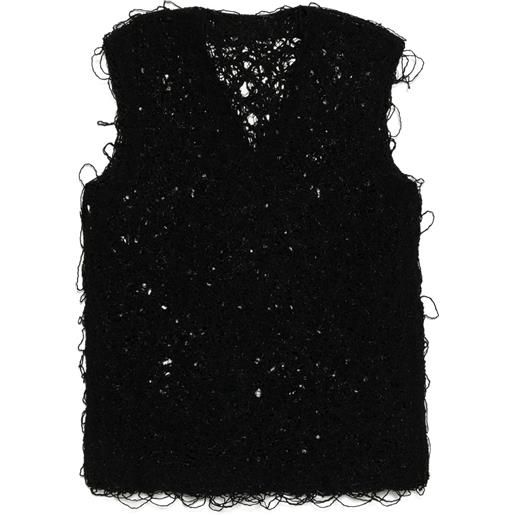 JNBY gilet con scollo a v - nero