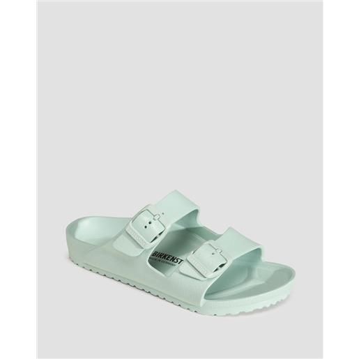 Birkenstock ciabatte verdi da bambino Birkenstock arizona eva kids eva narrow