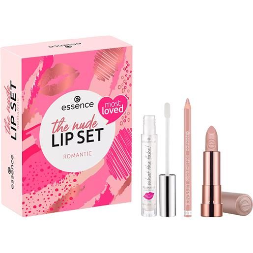 Essence the nude lip set romantico