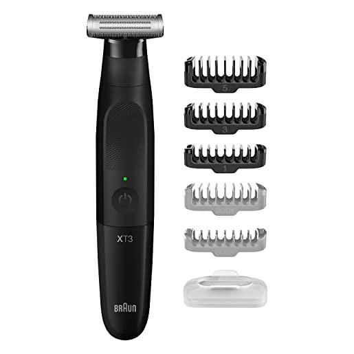 Braun series xt3 regolabarba custodia da viaggio, idea regalo, xt3200 nero
