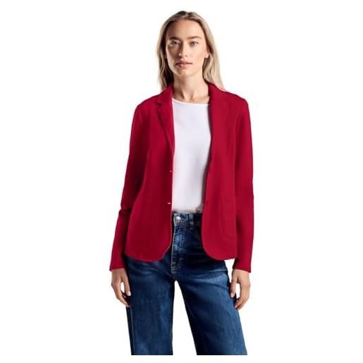 Street One a211912 blazer basic, rosso-autumn red, 42 women's