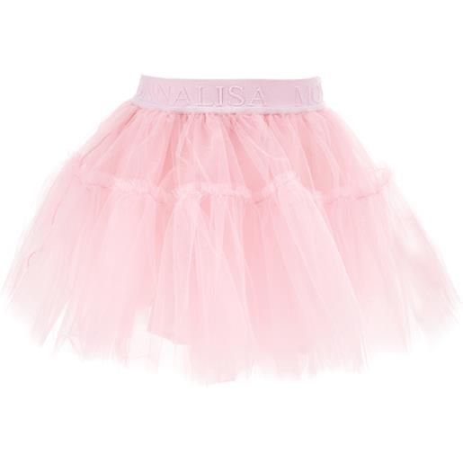 Monnalisa gonna tutù tulle manoseta