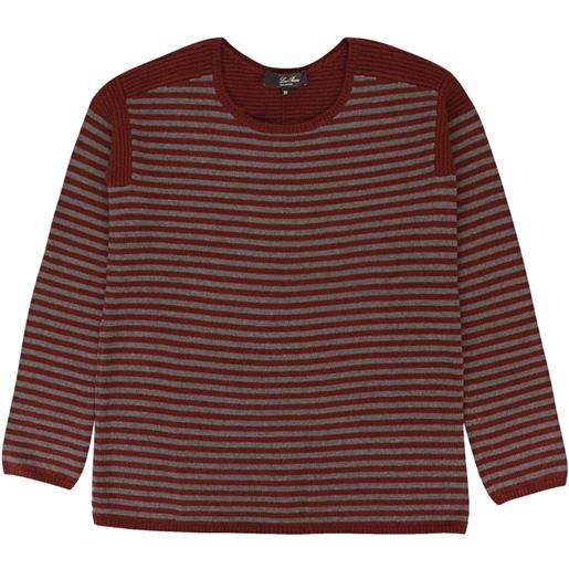 Loro Piana maglione in cashmere a righe - rosso