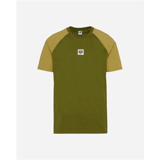 Arena athletic essential m - t-shirt - uomo - verde