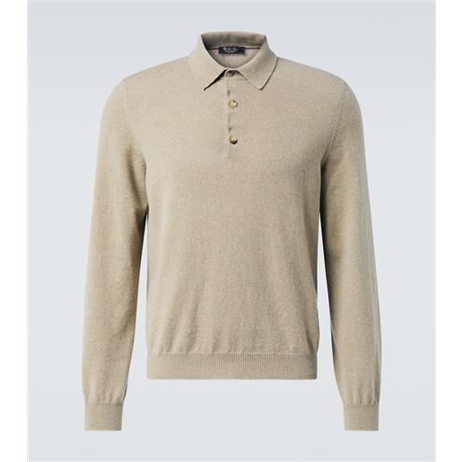 Loro Piana polo arona in cashmere