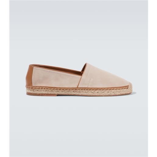 Brunello Cucinelli espadrillas in suede e pelle
