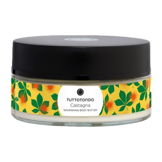 Tuttotondo castagna nourishing body butter burro corpo nutriente 200 ml