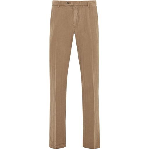 PT Torino pantaloni con pieghe - marrone