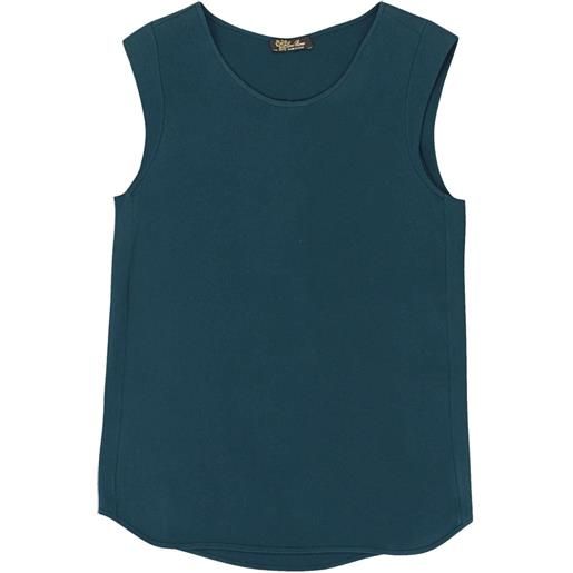 Loro Piana canotta con scollo ampio - verde