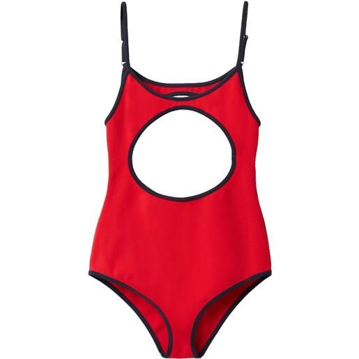Miu Miu costume da bagno in tessuto tecnico - rosso