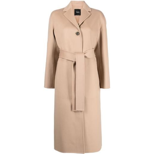 Theory cappotto con cintura - rosa