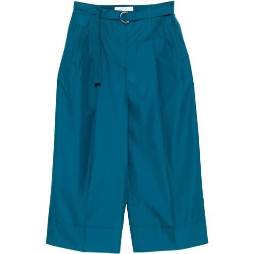 3.1 Phillip Lim pantaloni con pieghe - blu