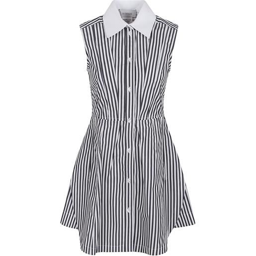 Sportmax abito a righe - nero