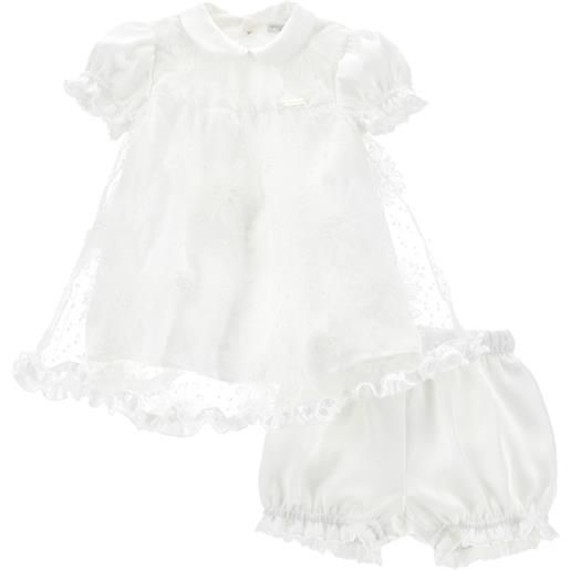 Monnalisa set tulle ricamato
