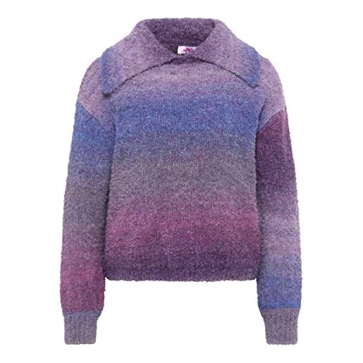 hoona maglione lavorato a maglia, lilla, xl/xxl donna