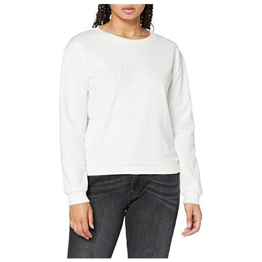 SPARKZ COPENHAGEN irina sweatshirt ls maglia di tuta, bianco, s donna